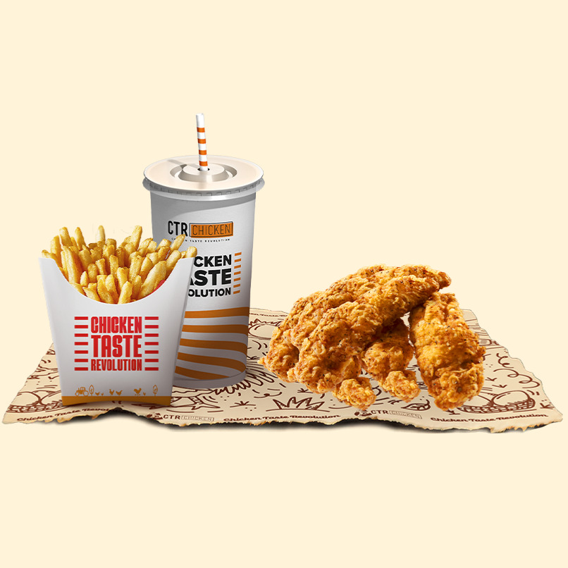 5 Adet Kemiksiz Tenders Menü