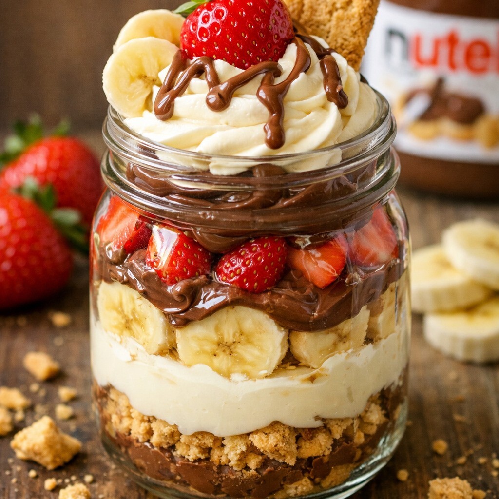 Muz & Çilek & Nutella Combo Magnolia