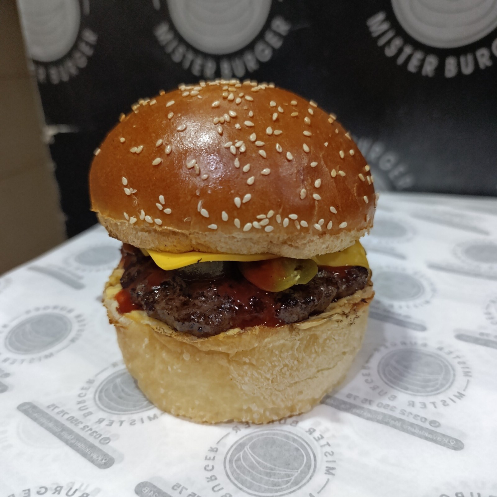 Mexican Burger + Yan Ürün + İçecek