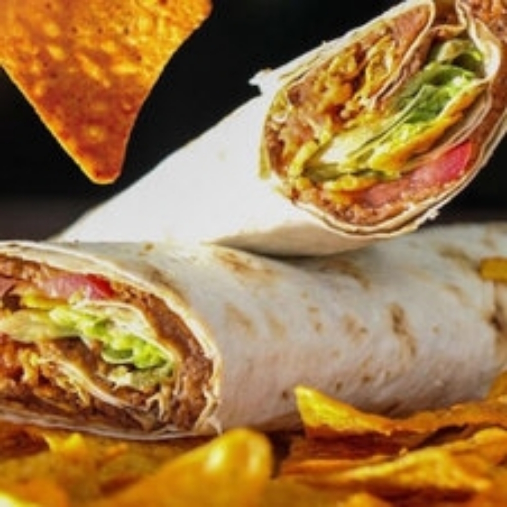 Doritoslu Çiğ Köfte Dürüm (Çift Lavaş)