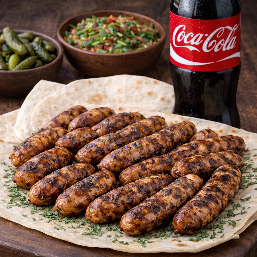 Izgara Tavuk Sosis (1 Kg) Menü