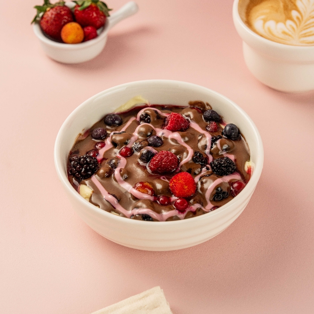 Orman Meyveli Chocolate Bowl