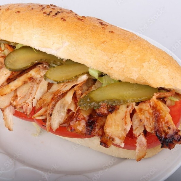 Tüm Ekmek Tavuk Döner (150 gr.) + Ayran
