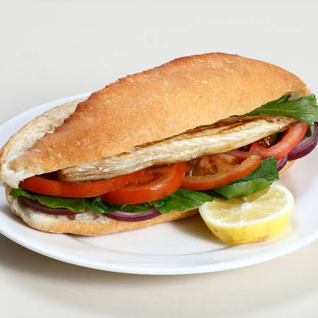 Yarım Ekmek Arası Izgara Levrek Fileto