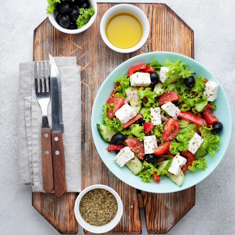 Peynirli Salata