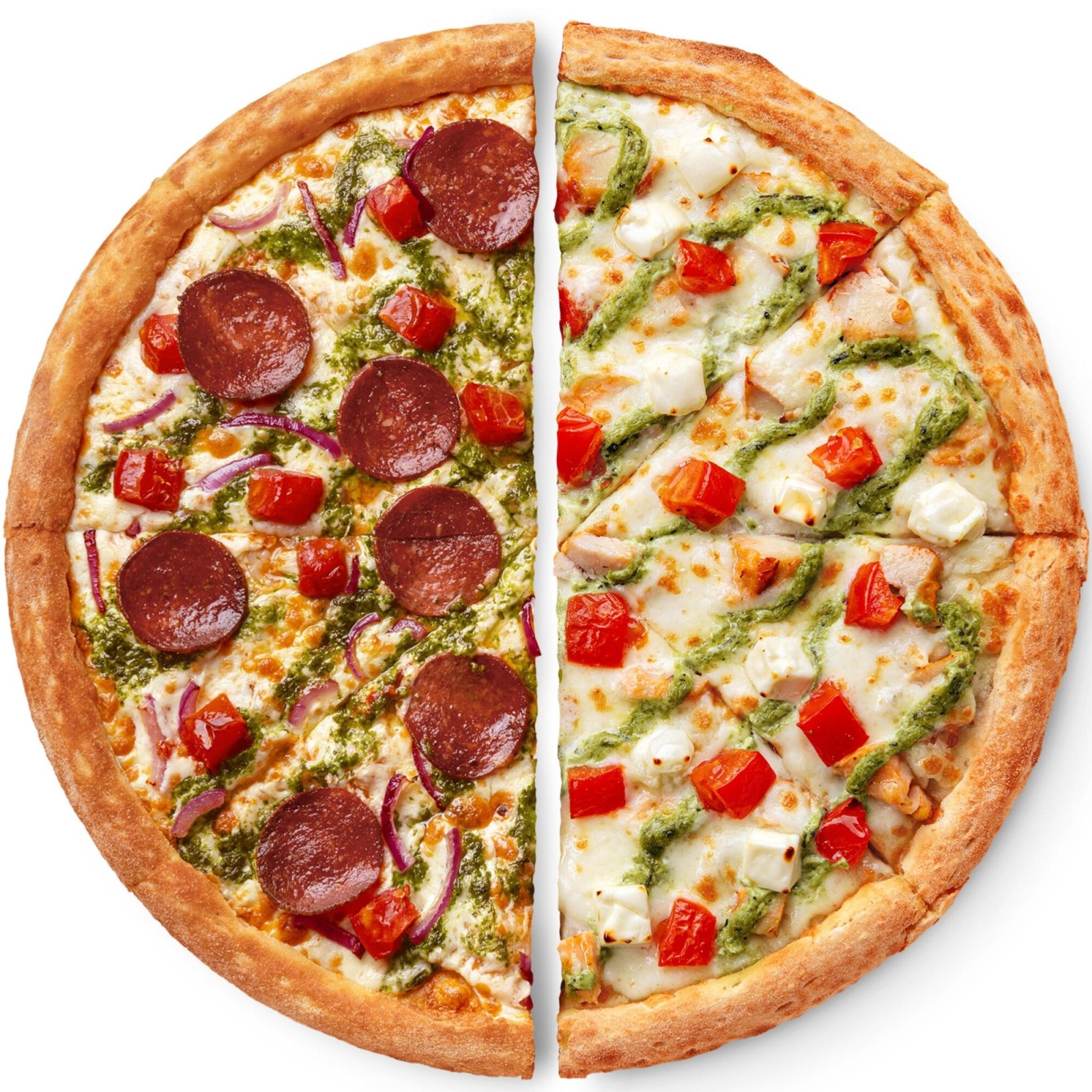 Pesto Sucuk + Pesto Tavuk