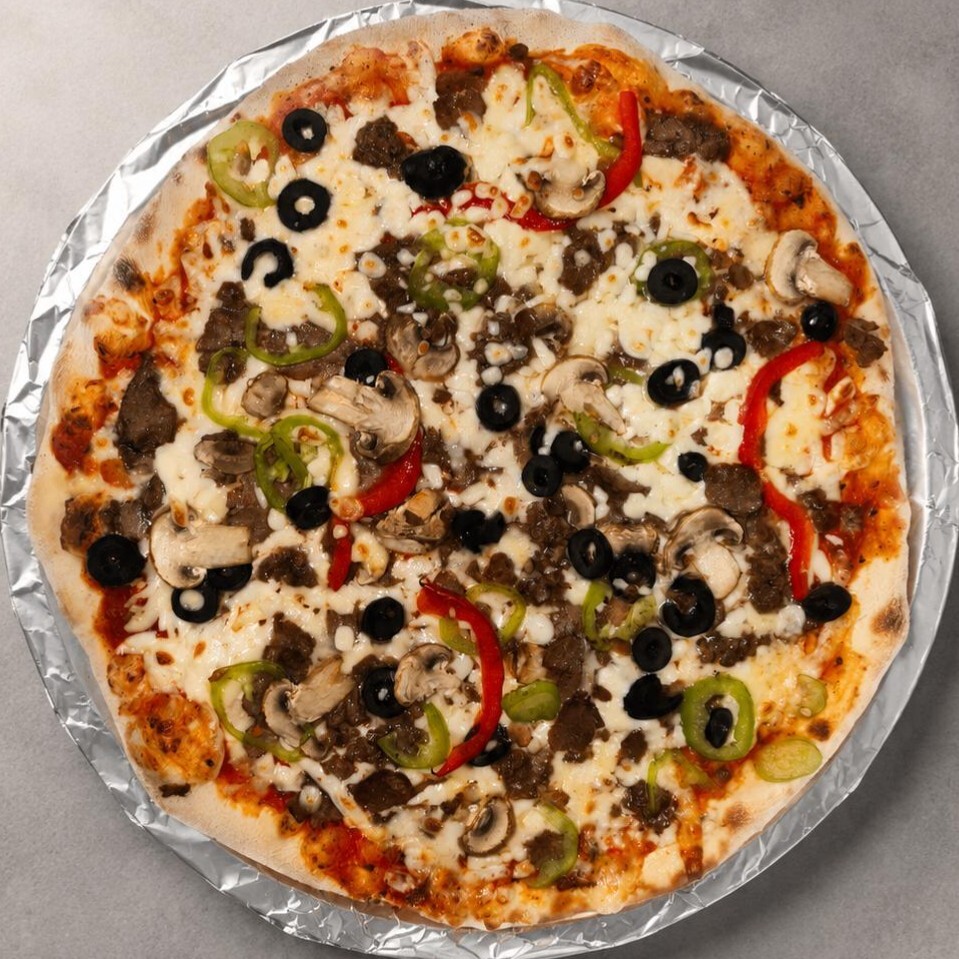 Kıymalı Pizza (Büyük)