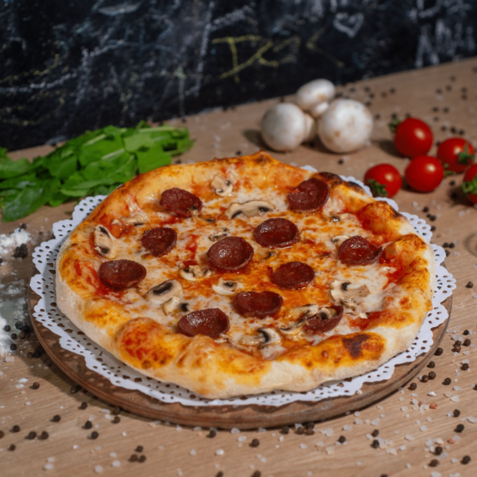 Kasap Dana Sucuklu Pizza (Büyük)