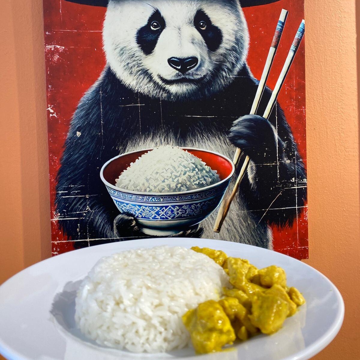 Köri Soslu Tavuklu Pilav