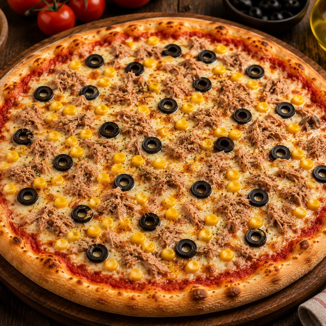 Ton Balıklı Pizza (Orta Boy)