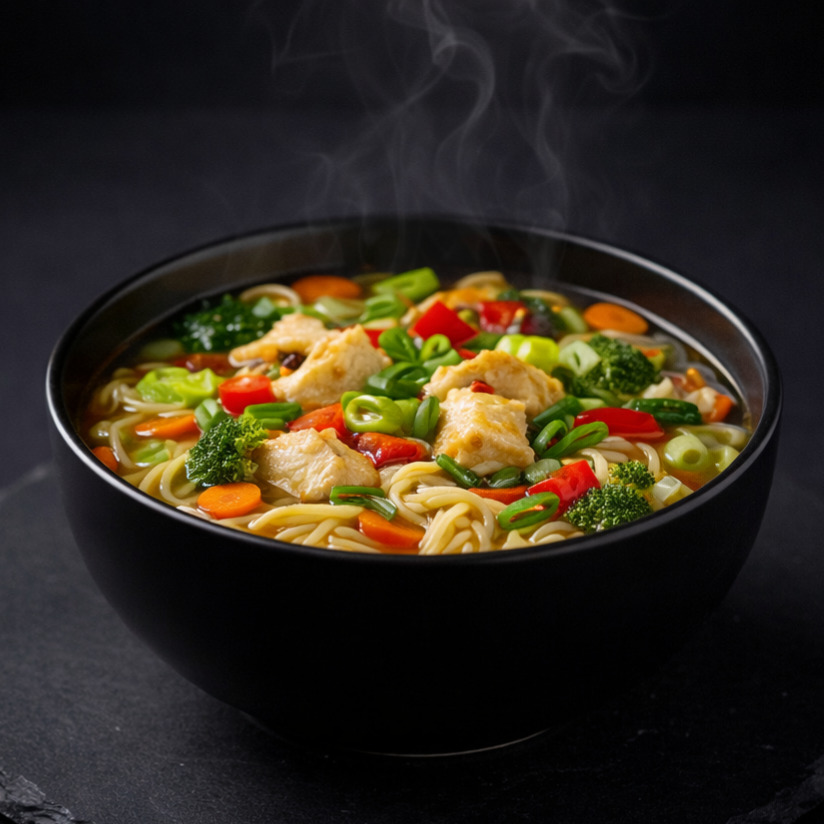 Tavuklu Ramen Çorbası