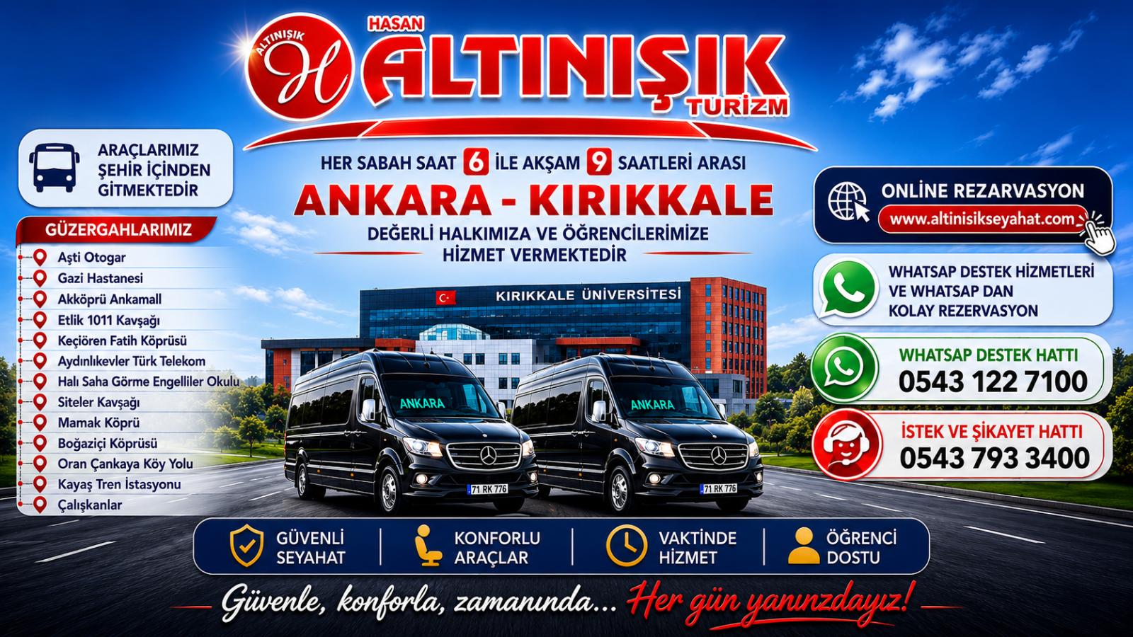 Ankara Şehir içi Personel Taşımacılığı