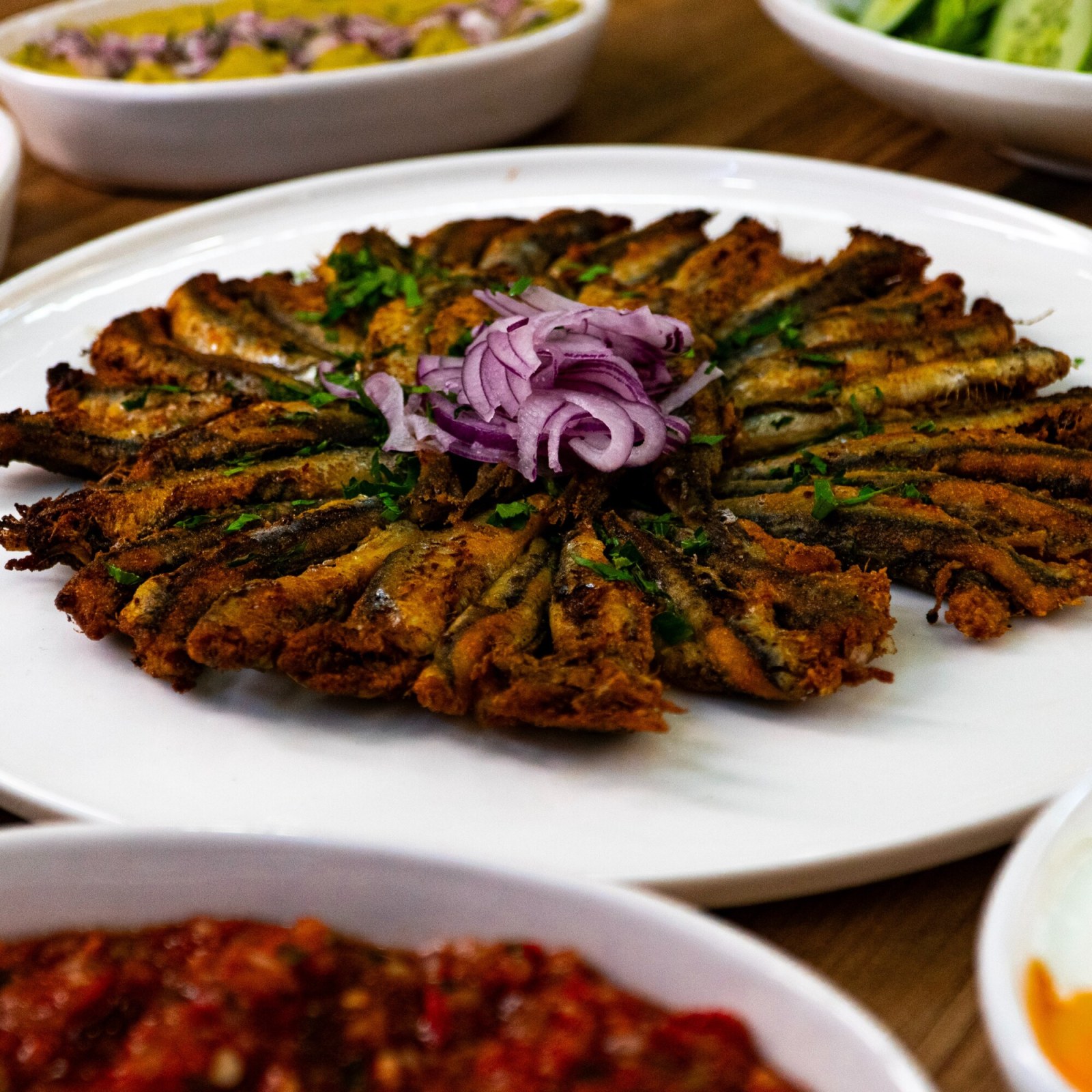 Hamsi Tava Menü (250/300 Gr Arası)