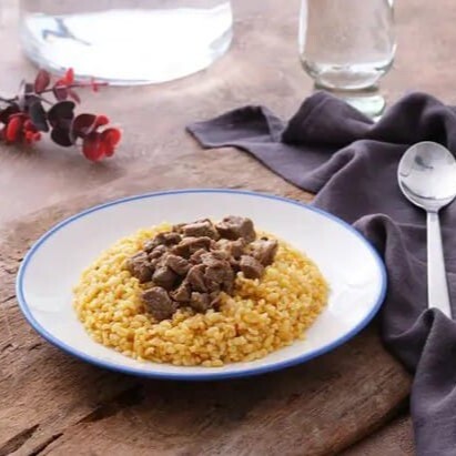 Bulgur Pilavlı Dana Kavurma