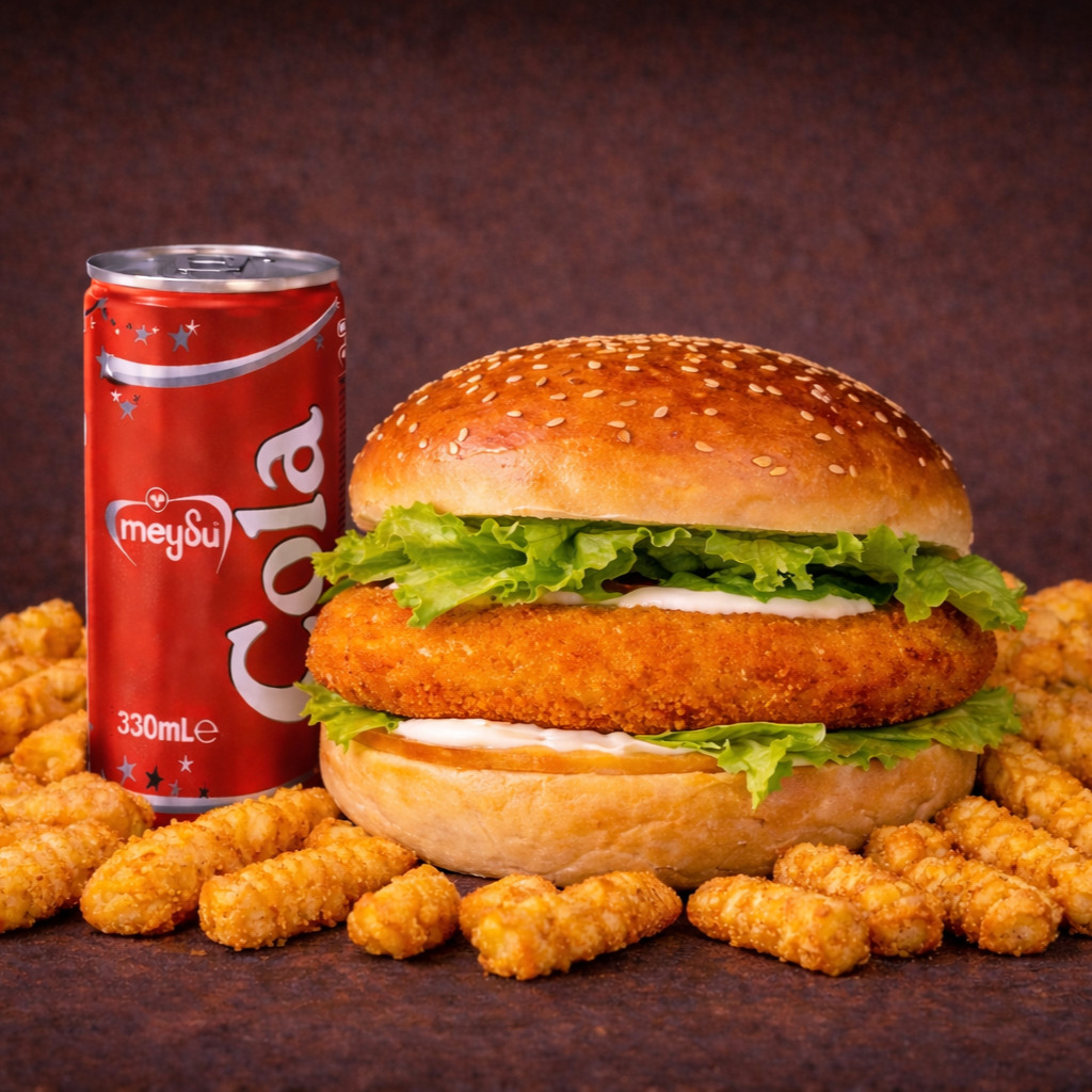 Tavuk Burger Menü