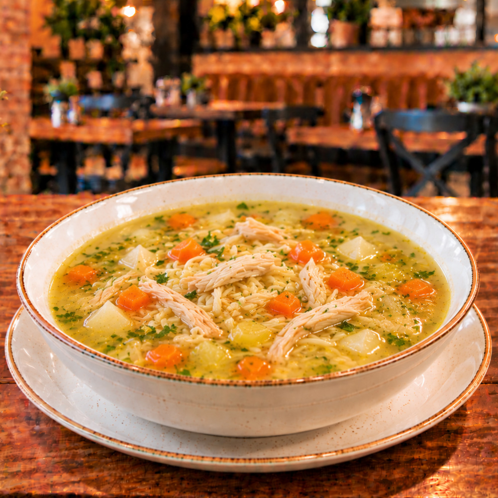 Tavuk Suyu Çorbası Sebzeli (300 gr)