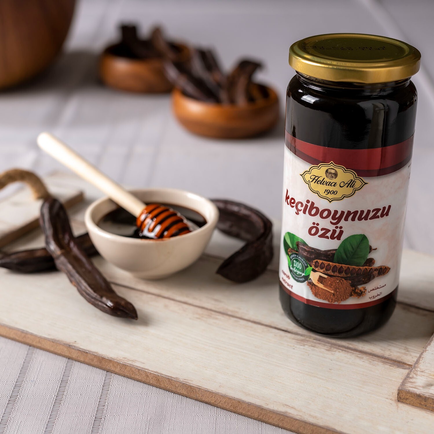 Cam Şişe Keçiboynuzu Özü (380 gr.)