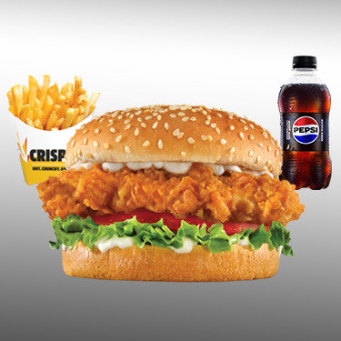 Chicken Fillet Burger Menü