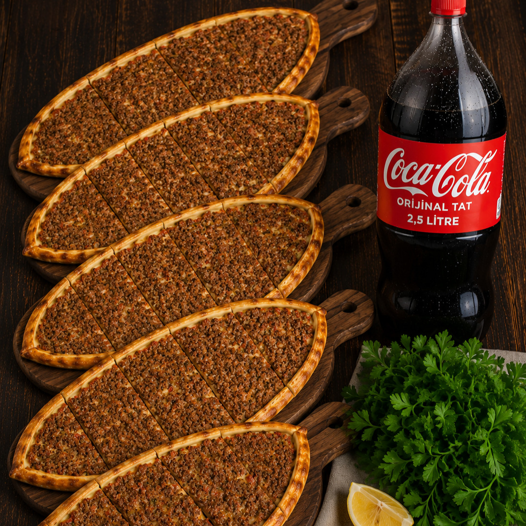 5 Adet Kıymalı + 2,5 Litre Coca Cola