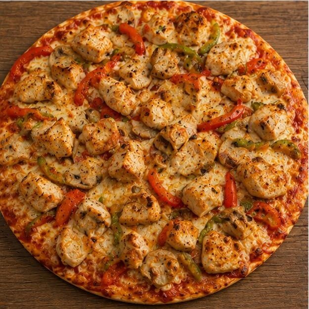 Tavuklu Pizza (Orta)