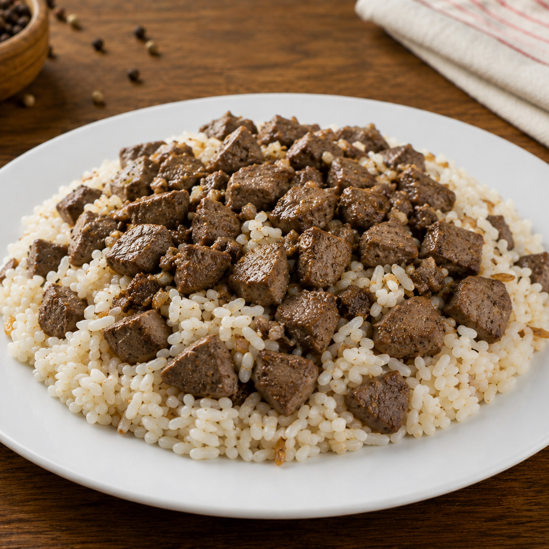 Arnavut Ciğerli Pilav