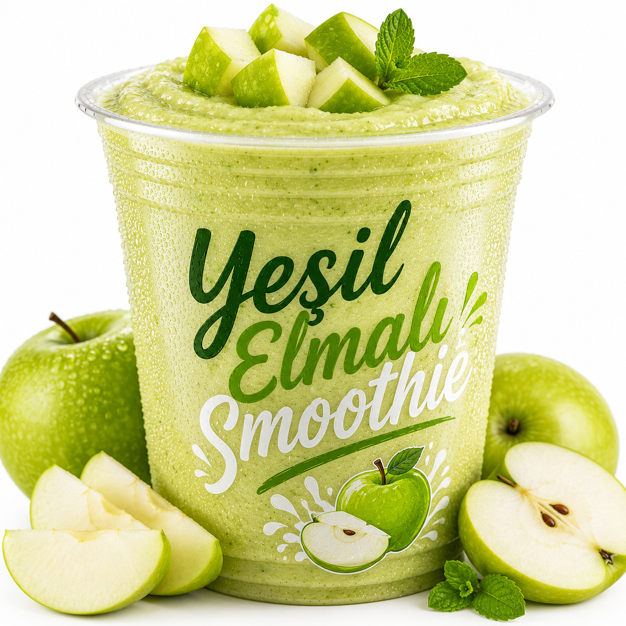 Yeşil Elmalı Smoothie