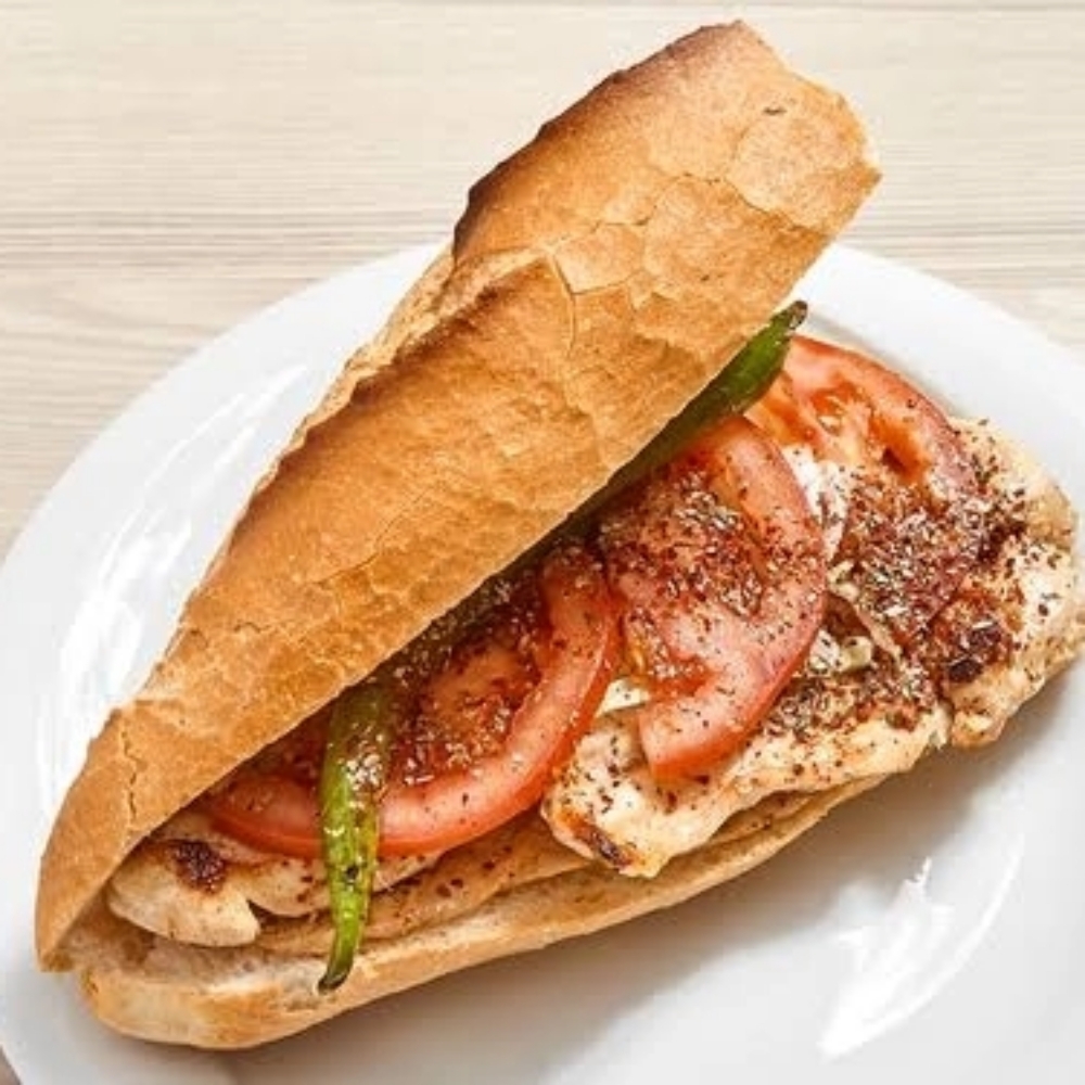 Yarım Ekmek Izgara Tavuk