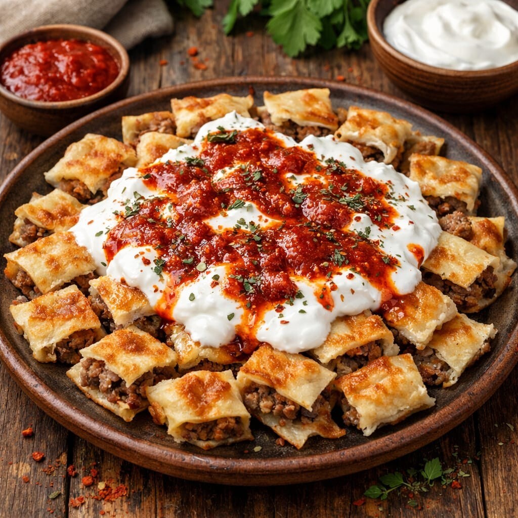 Kıymalı Yoğurtlu Gözleme ( Oklava special )