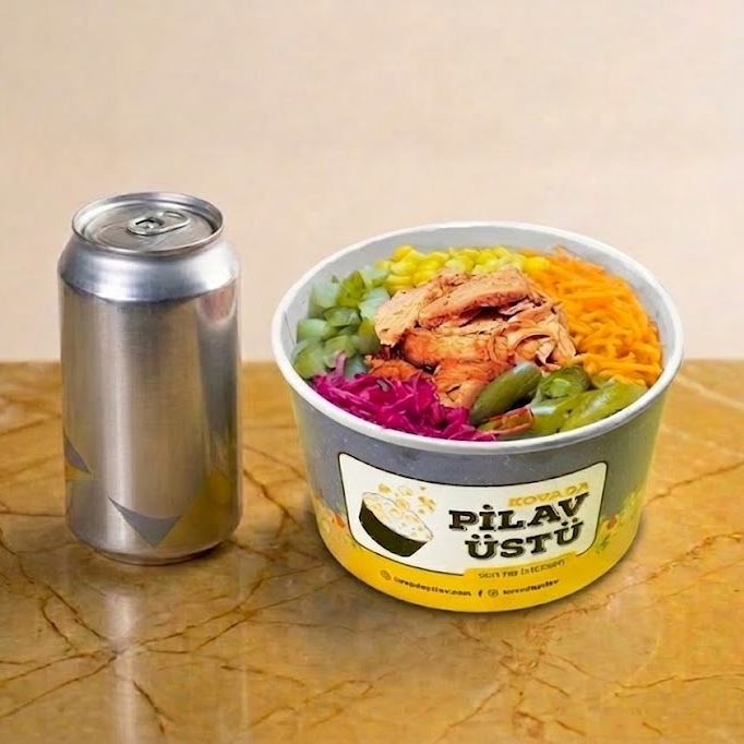 Tavuk Döner Pilav Box Little Menü
