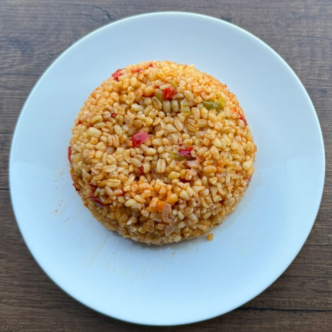 Sebzeli Bulgur Pilavı