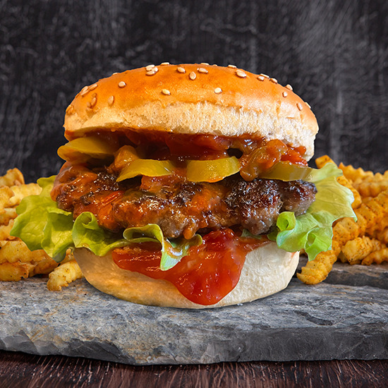 Regular Smash Spicy Burger