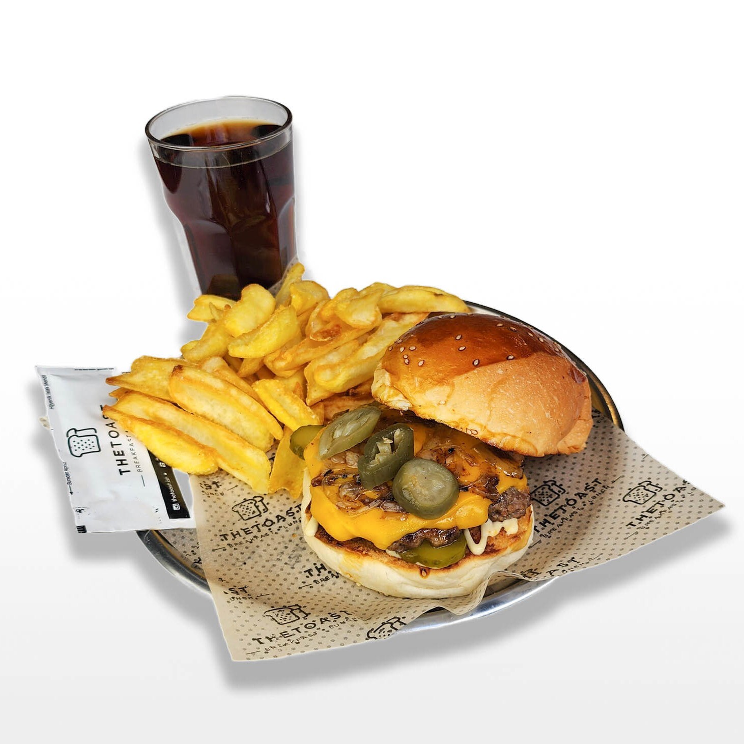 Hot Burger Menü