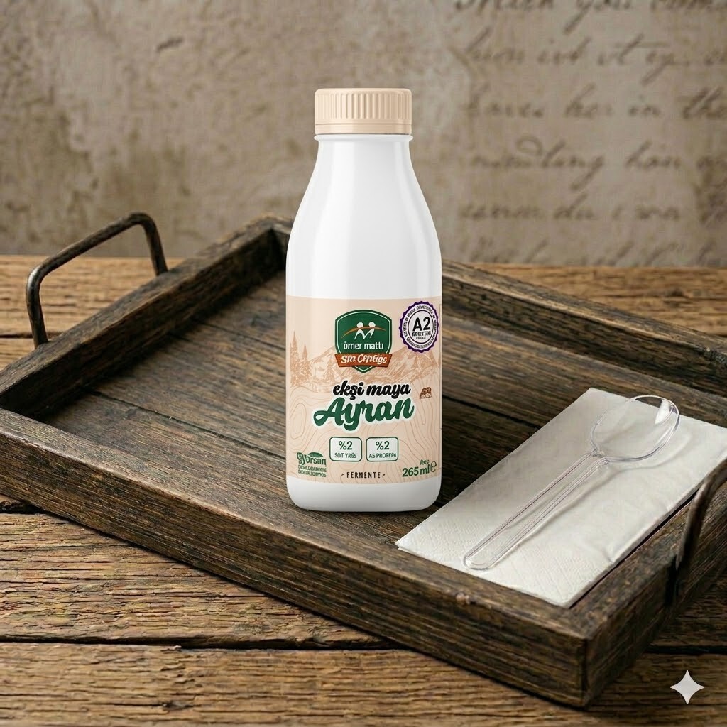 Ömer Matlı Ekşi Ayran (270 ml.)