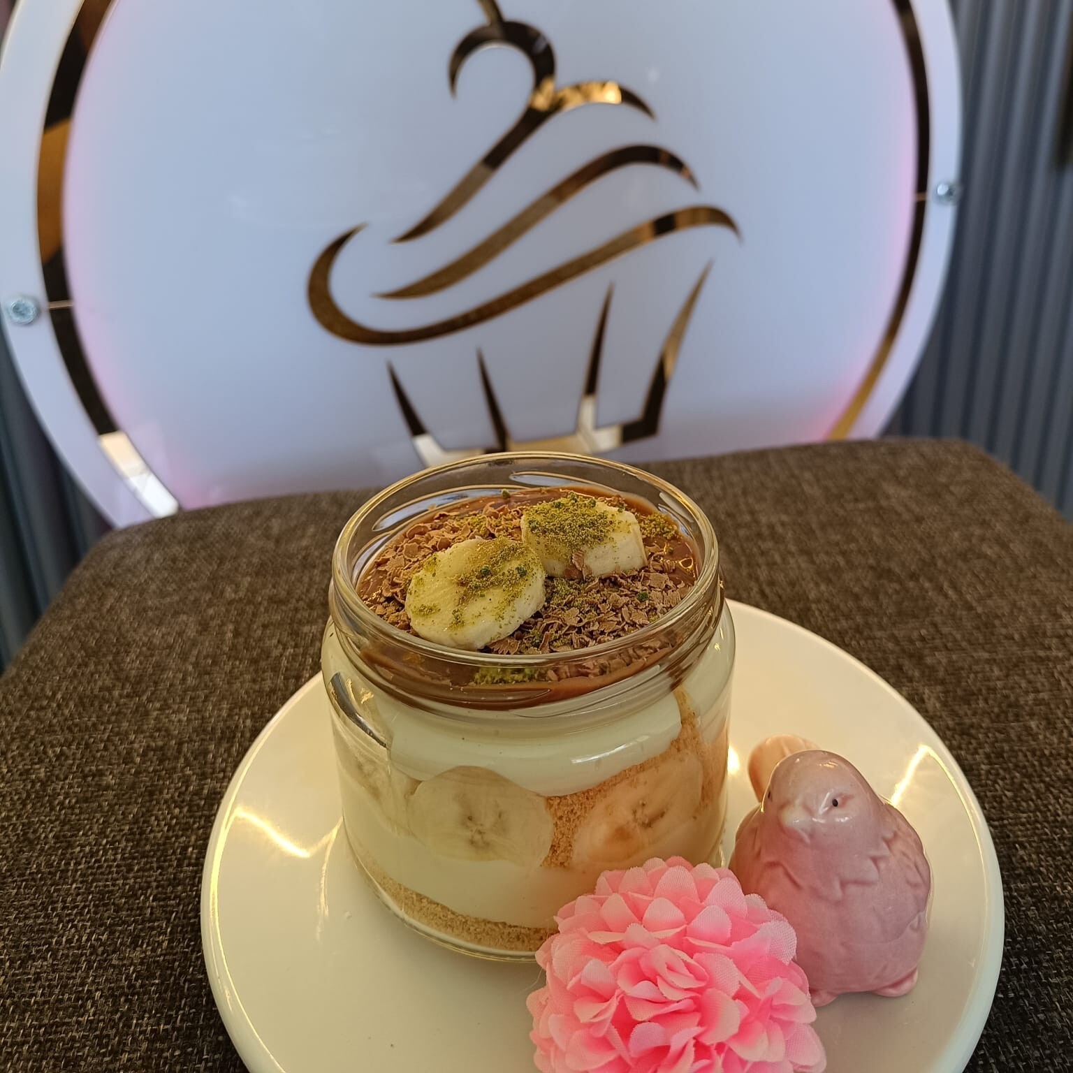 Çikolata Soslu Muzlu Magnolia 330GR CAM KAVANOZ