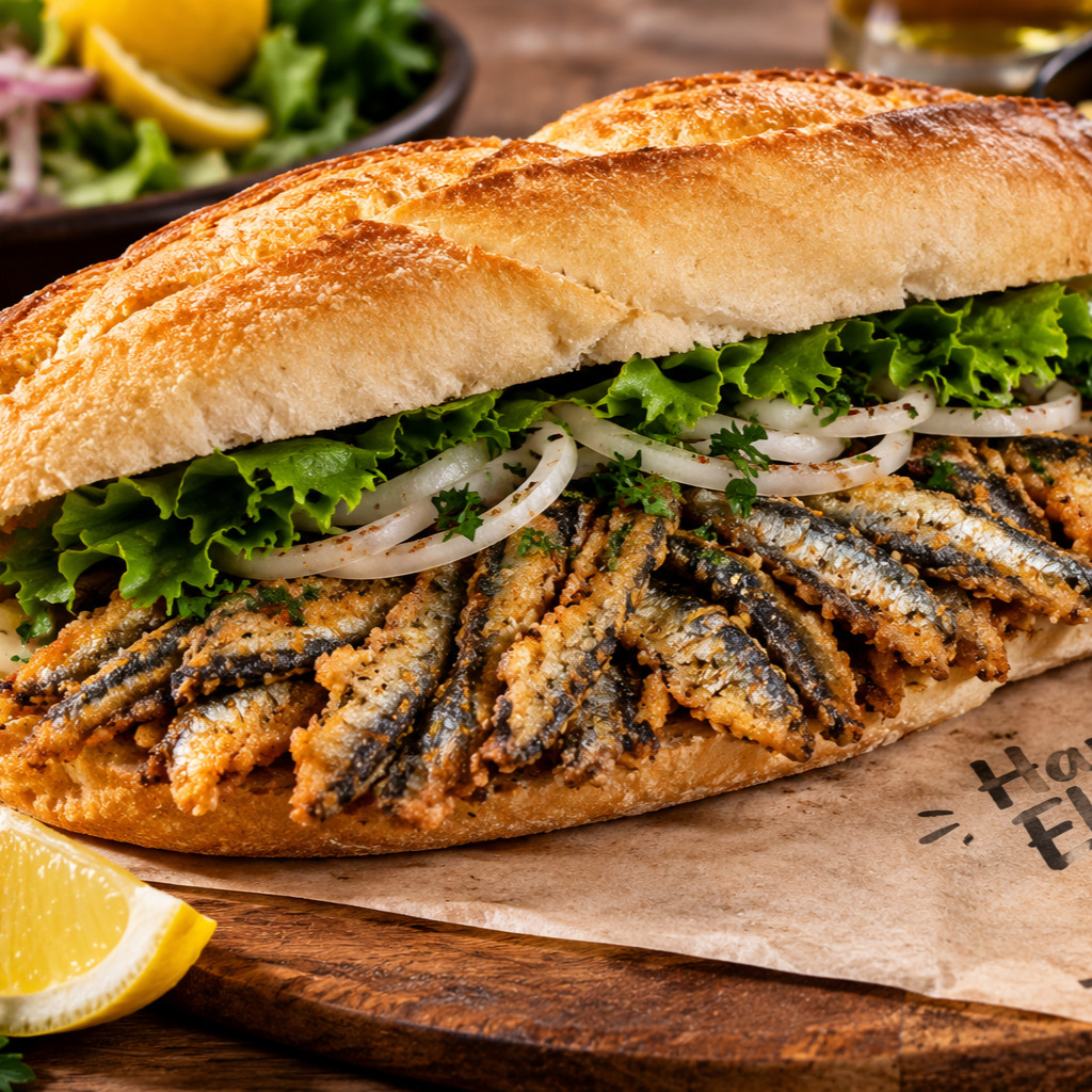 Balıkland Yarım Ekmek Arası Hamsi