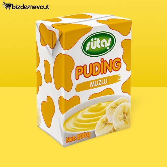 Sütaş Muzlu Puding 200 gr
