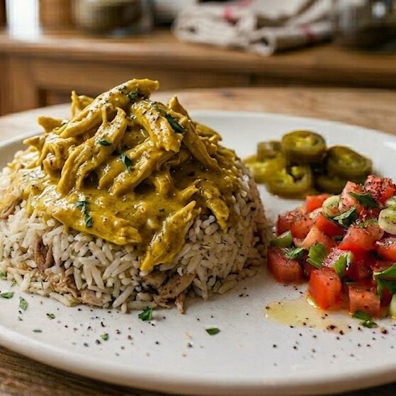 Köri Soslu Tavuk Pilav + 330 Ml İçecek