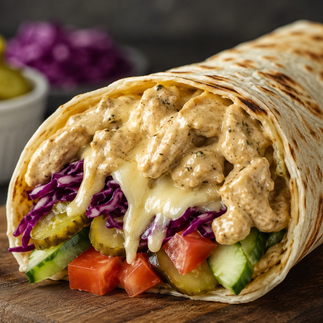 Pişiyo Soslu Tavuk Roll