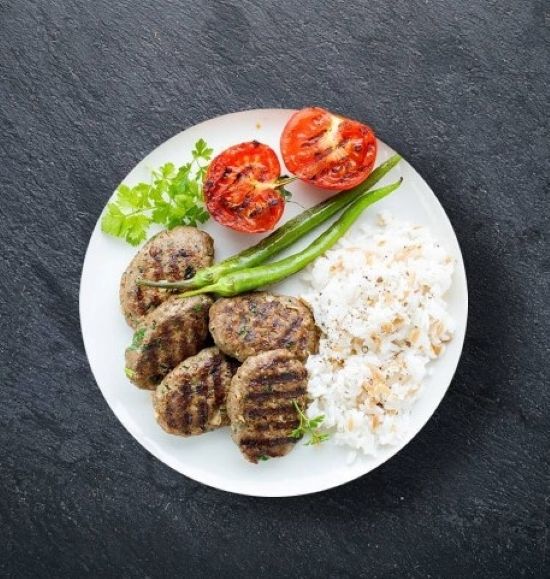 Porsiyon Köfte(pilavlı 150Gr)