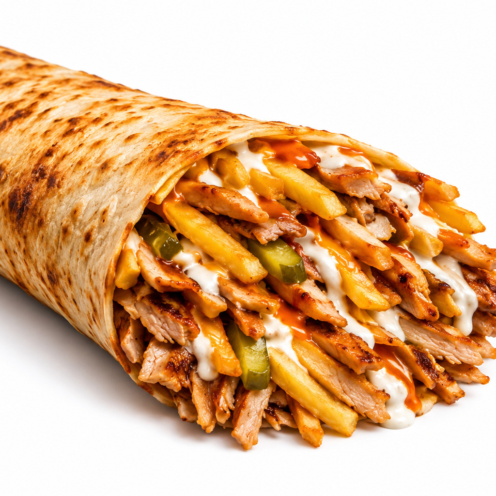 Zurna Tavuk Döner Dürüm (Çift Lavaş)