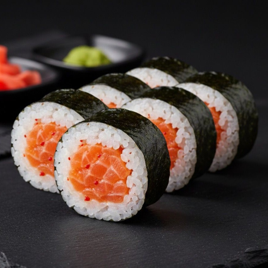 Spicy Sake Maki (6 Adet)
