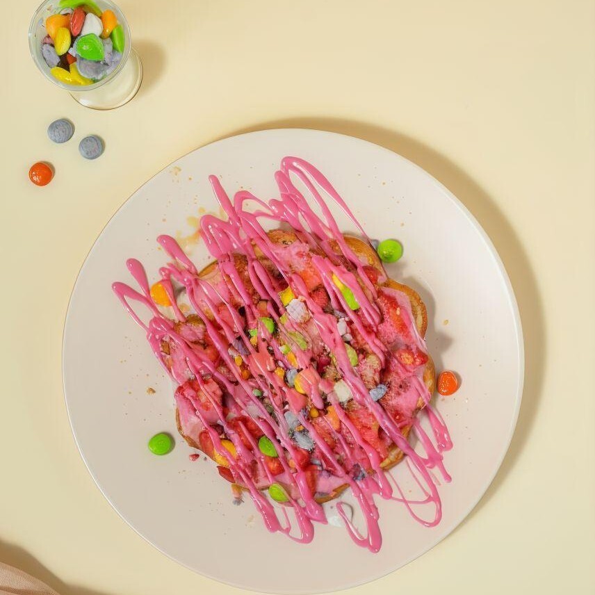 Pink Waffle