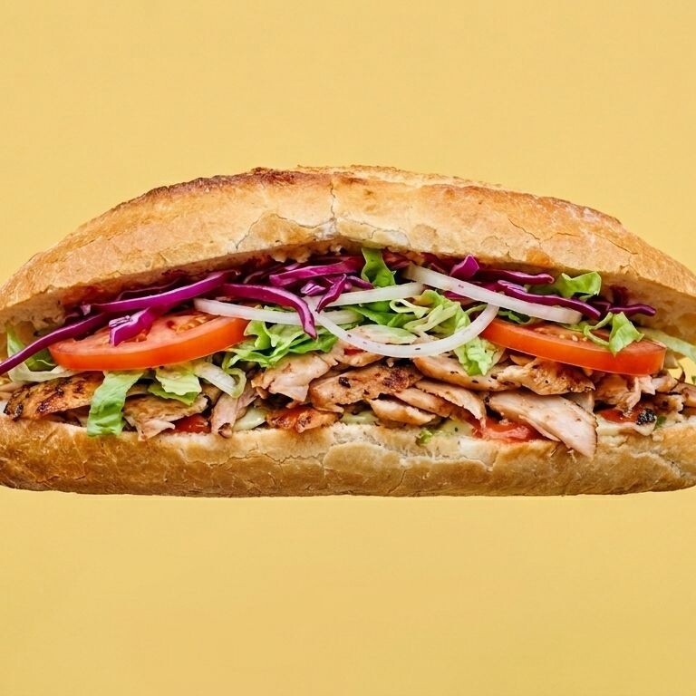 Tavuk Döner Ekmek