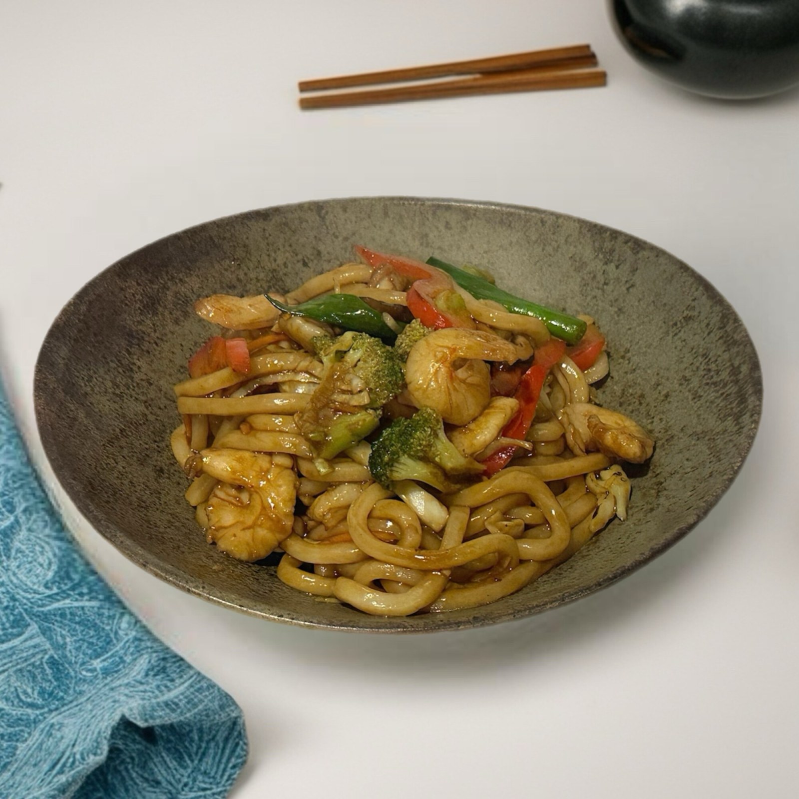 Karidesli Udon