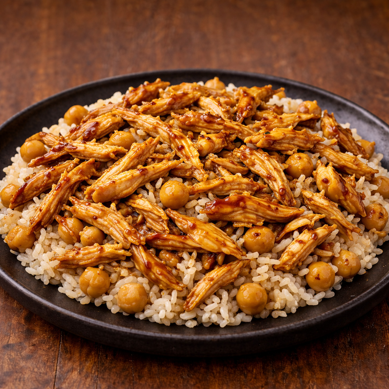 Soya Soslu Tavuk Pilav
