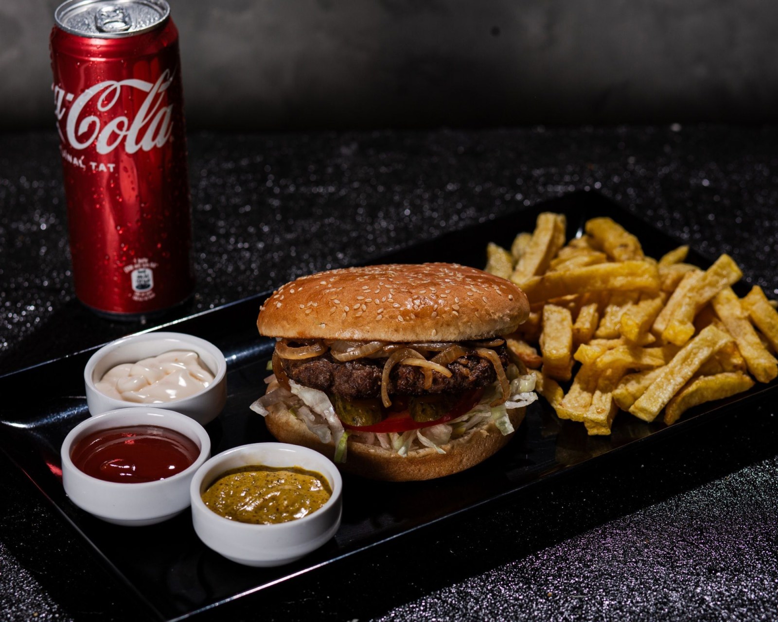 Steak Burger Menü