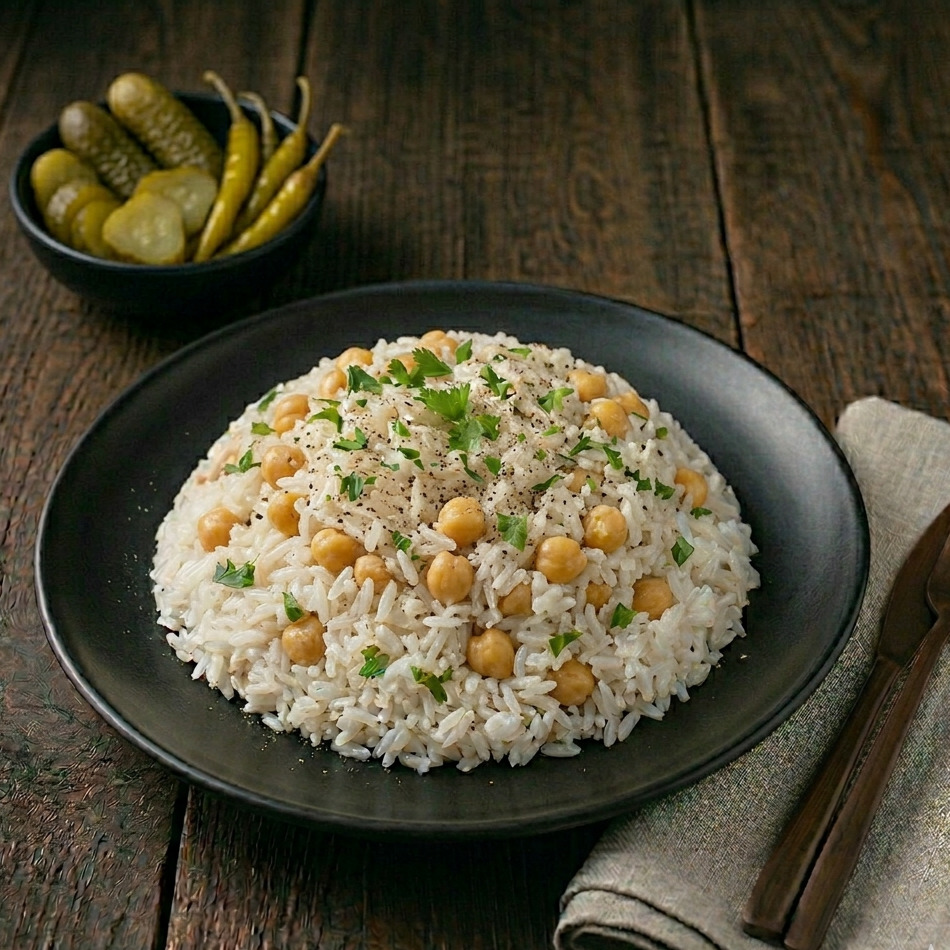 Nohutlu Pilav