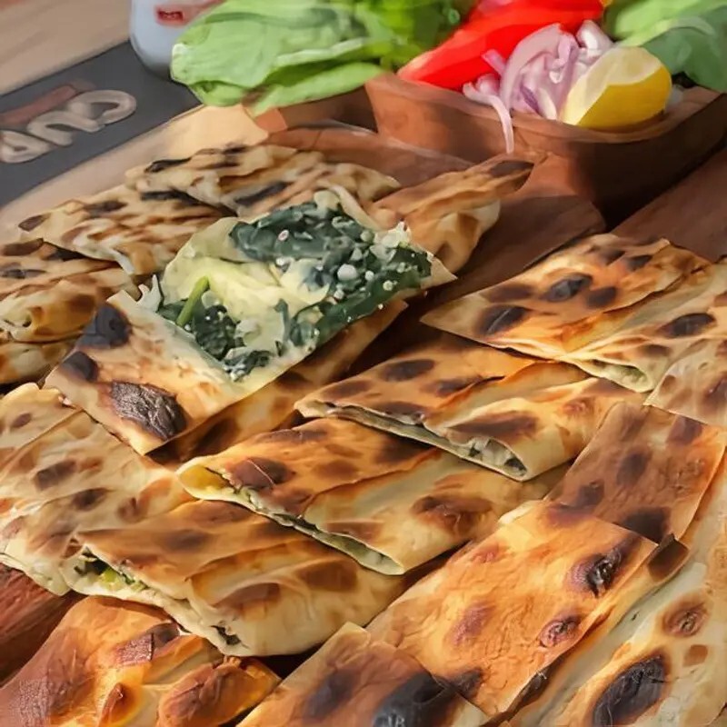 Ispanaklı Kolot Peynirli Pide (Kapalı)