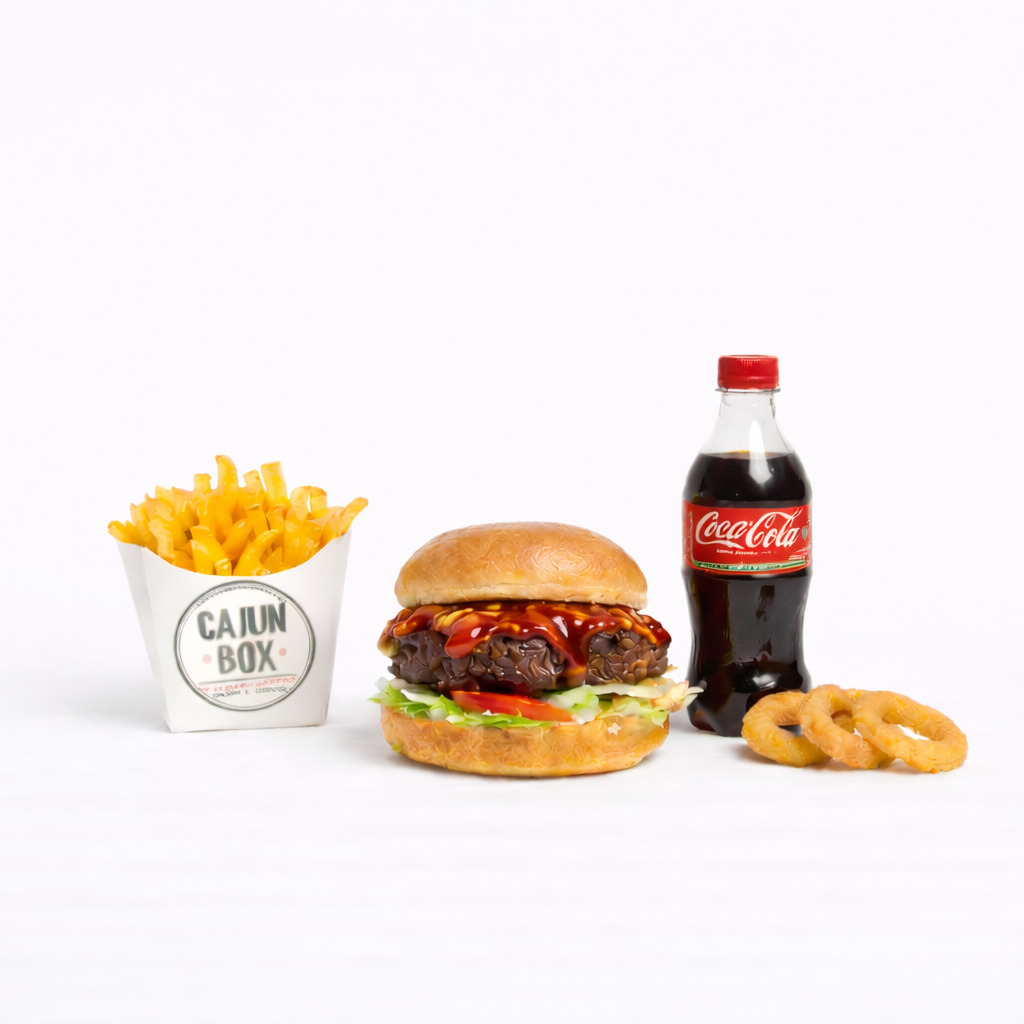 Mexica Köfte Burger Menü (acı)