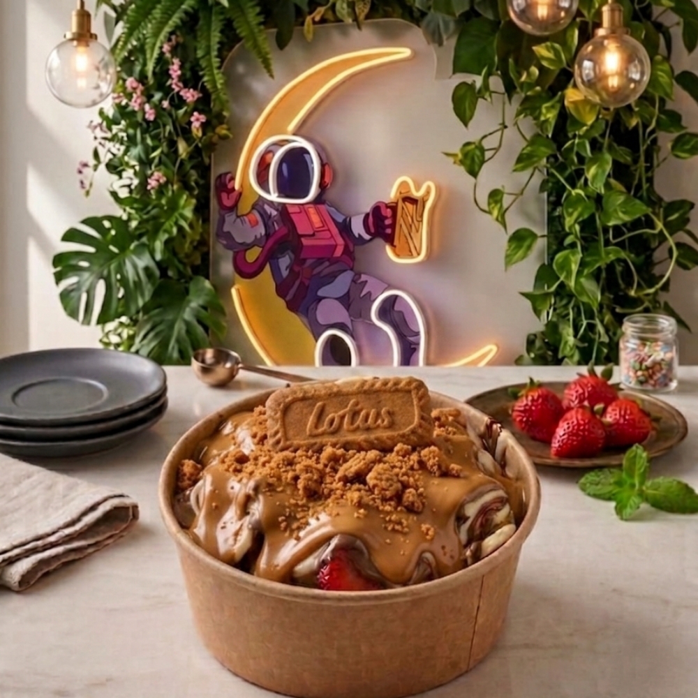 Altın lotus spesiyal kova waffle